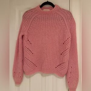 Sezane, sweater, mohair, Pull Dwee, blush color size s, wearing once or twice